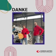 CASINO AUSTRIA und LAUBE GmbH: Gemeinsam Verantwortung leben – Dank der Initiative „Unser Einsatz für Österreich“